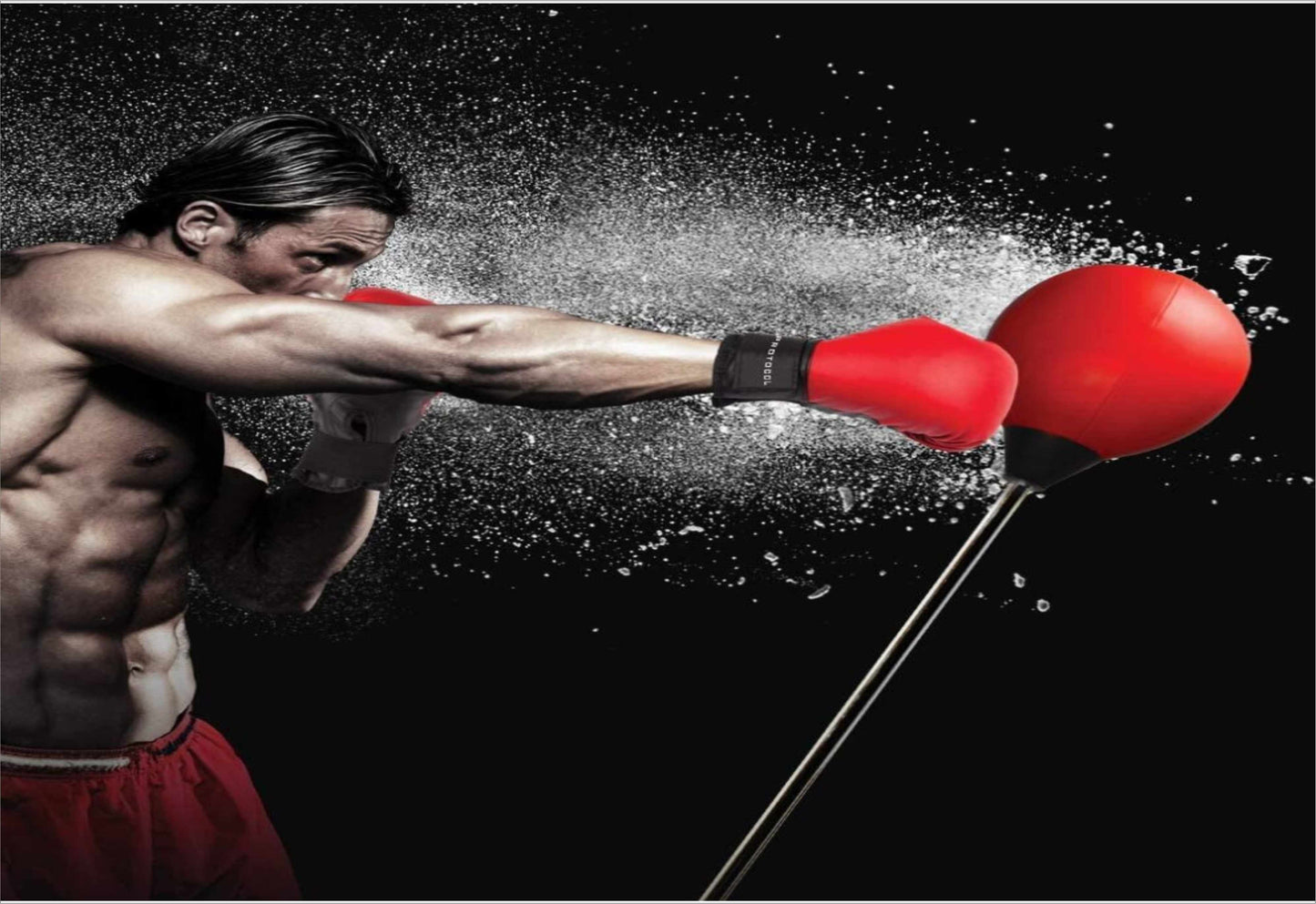 BRITX Children Adult Free Standing Teenager Boxing Punching Bag Glove Gift Set Boxing Speed Ball Fitness Free Standing Bag Punching Bag Boxing Sports Toy
