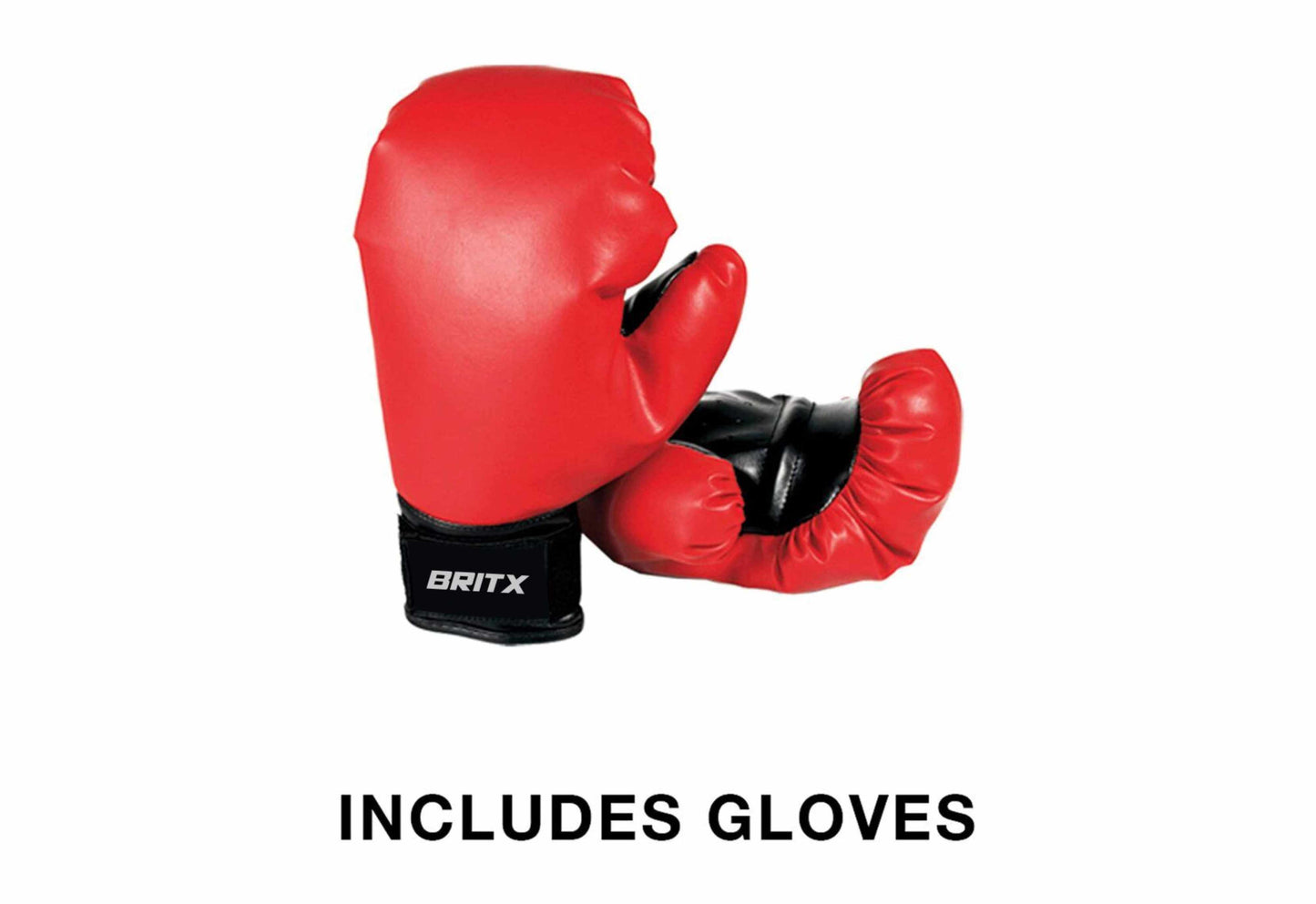 BRITX Children Adult Free Standing Teenager Boxing Punching Bag Glove Gift Set Boxing Speed Ball Fitness Free Standing Bag Punching Bag Boxing Sports Toy