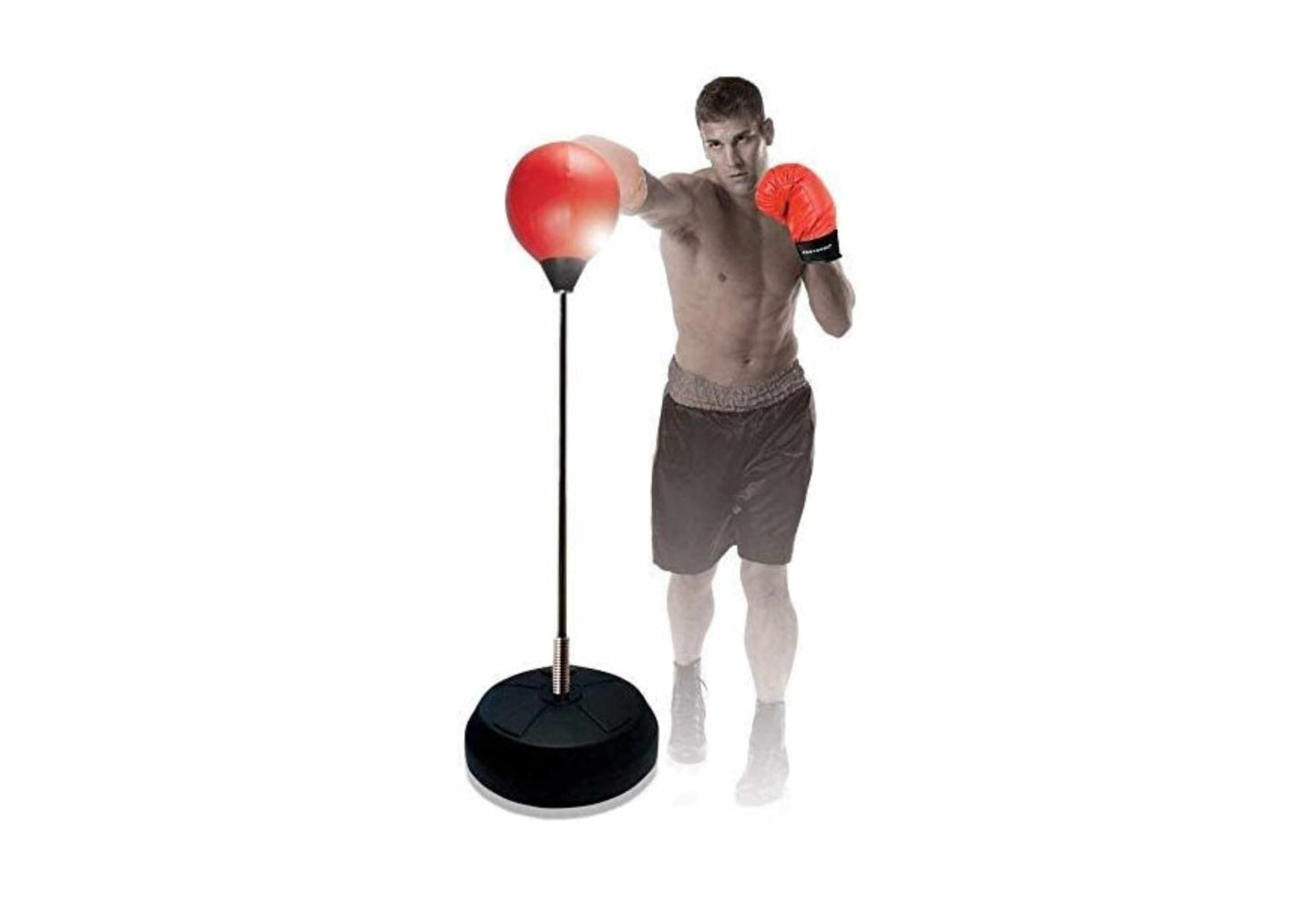 BRITX Children Adult Free Standing Teenager Boxing Punching Bag Glove Gift Set Boxing Speed Ball Fitness Free Standing Bag Punching Bag Boxing Sports Toy