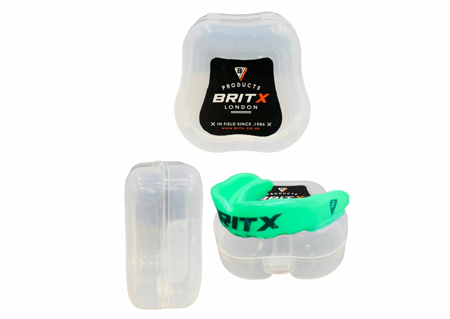 BRITX Mouth Guard Boxing MMA Rugby Gum Shield Teeth Protection Senior-Junior