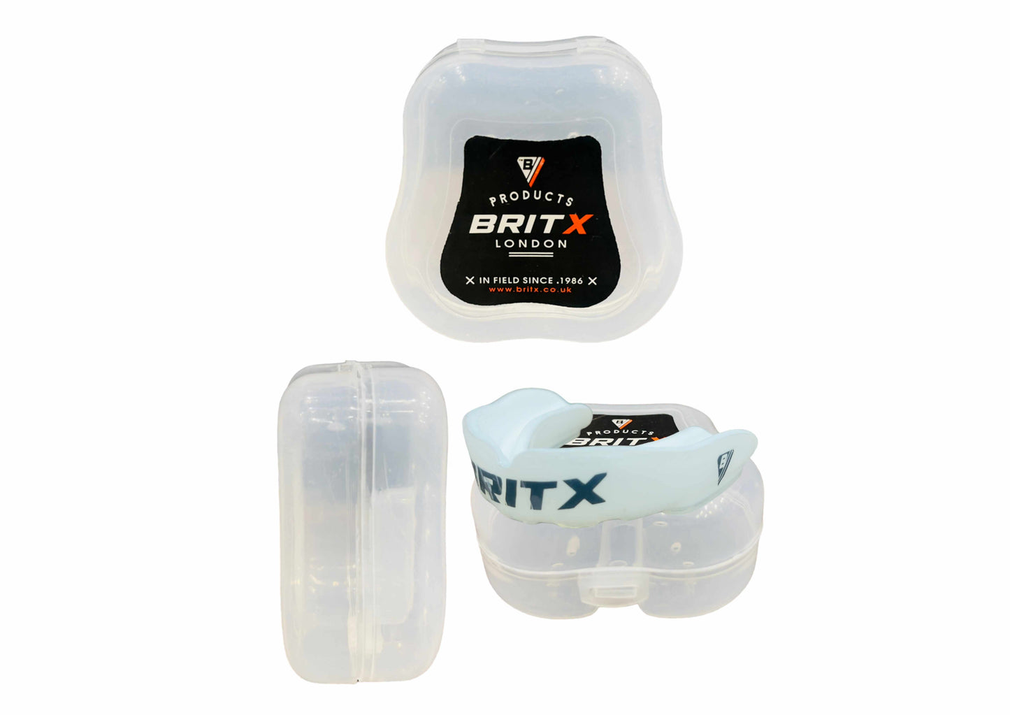 BRITX Mouth Guard Boxing MMA Rugby Gum Shield Teeth Protection Senior-Junior