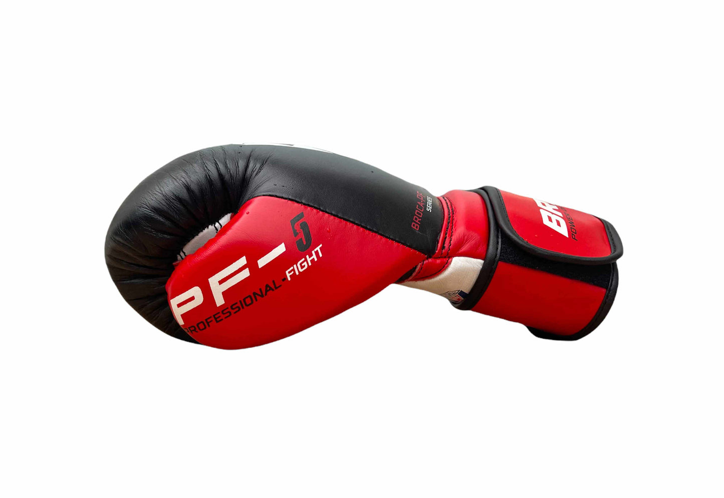 BRITX Broca Boxing Gloves Professional Cowhide Leather Competition Training Sparring Kick Fight Gloves