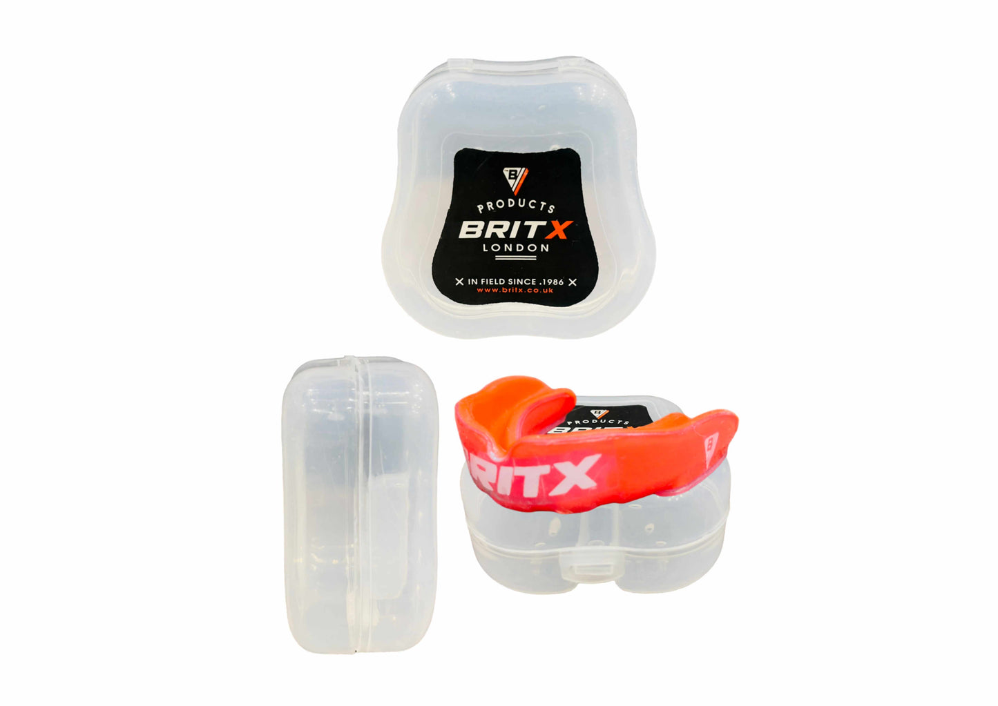 BRITX Mouth Guard Boxing MMA Rugby Gum Shield Teeth Protection Senior-Junior
