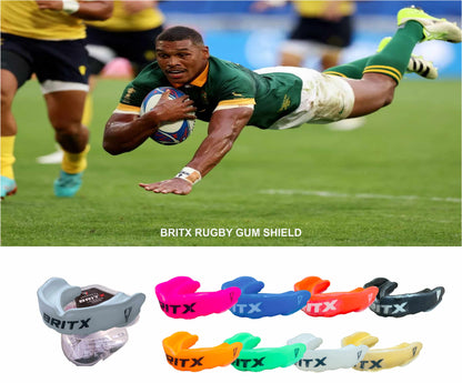 BRITX Mouth Guard Boxing MMA Rugby Gum Shield Teeth Protection Senior-Junior