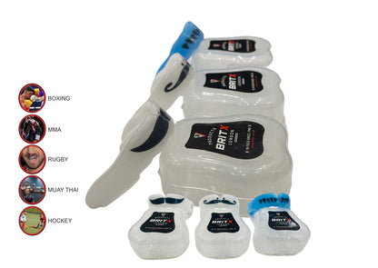 BRITX MO Mouth Guard Shark Gum Shield Teeth Protection Boxing, MMA ,RUGBY Senior Junior