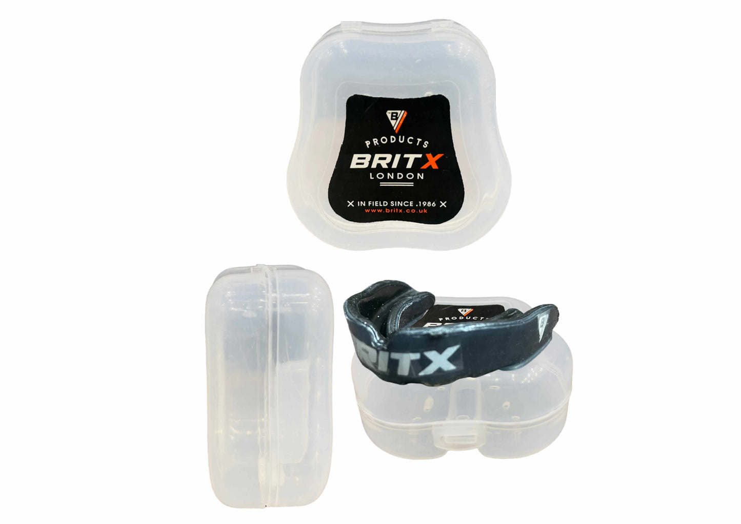BRITX Mouth Guard Boxing MMA Rugby Gum Shield Teeth Protection Senior-Junior