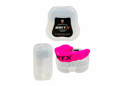 BRITX Mouth Guard Boxing MMA Rugby Gum Shield Teeth Protection Senior-Junior