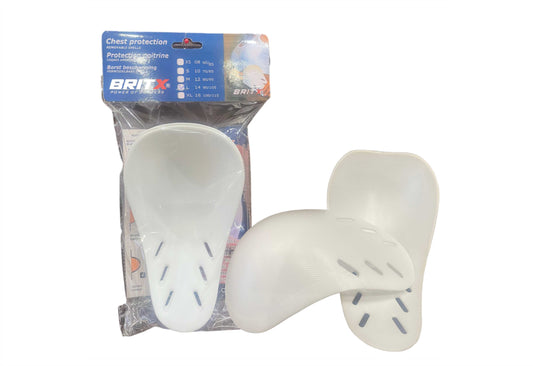 BRITX Female Chest Guard Protector Karate Chest Guard, Hockey, Taekwondo, Thai, MMA, Boxing, Kick Boxing, Cricket, Chest Guard Football, Rugby, Insert Only